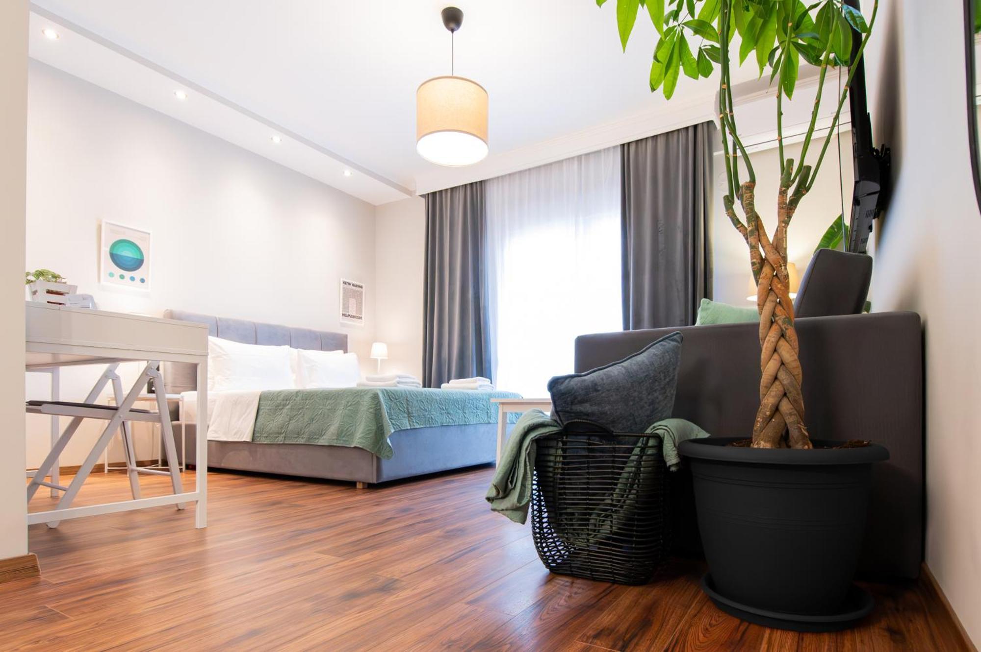 Escape Stay Center Xanthi - Private Parking - Menohomes 4A Экстерьер фото